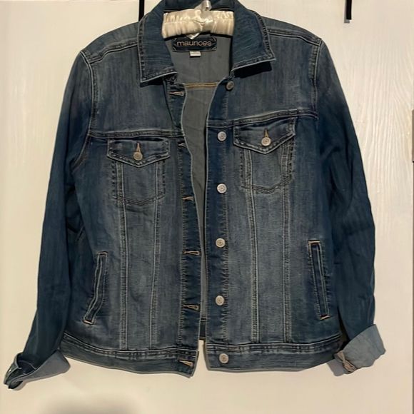 Like new Maurices Jean jacket - Picture 1 of 4